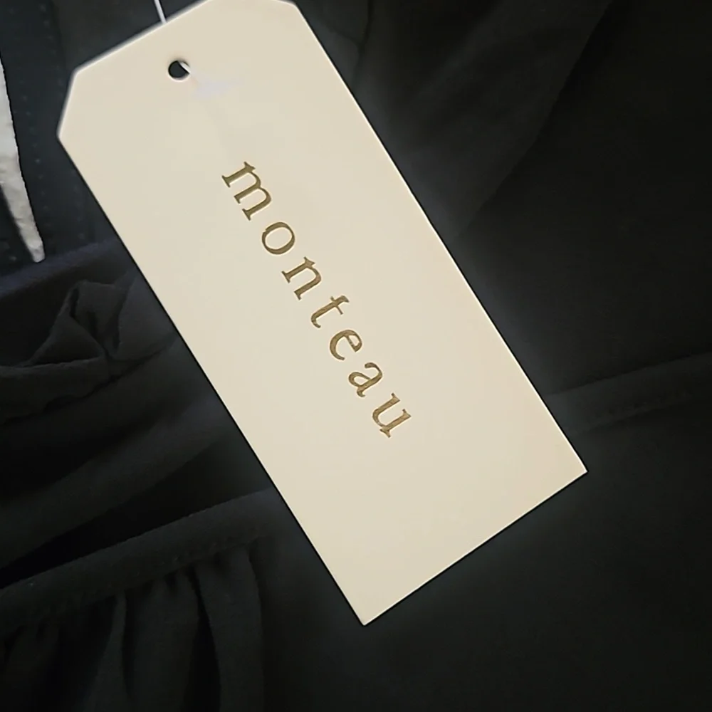 👚MONTEAU BLACK TOP👚 - Picture 8 of 9